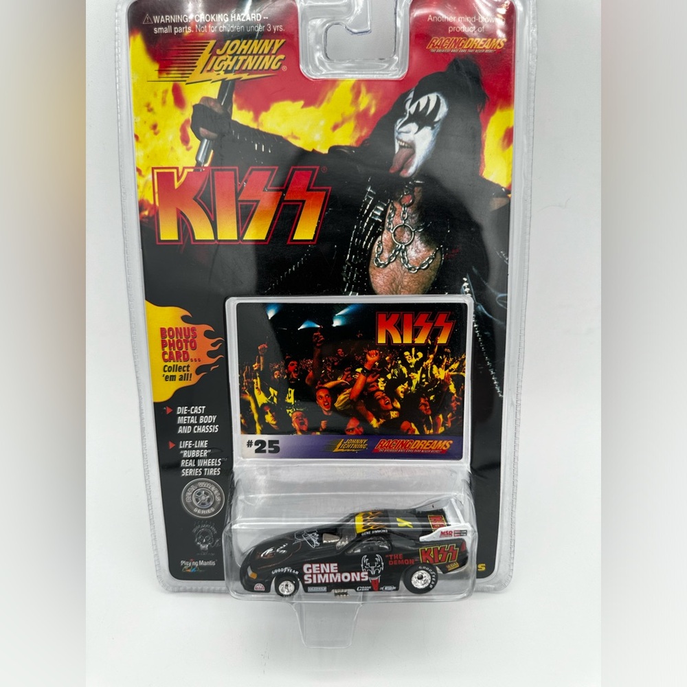 Johnny Lightning KIZZ Gene Simmons Racing Dreams 1:64 Diecast Car